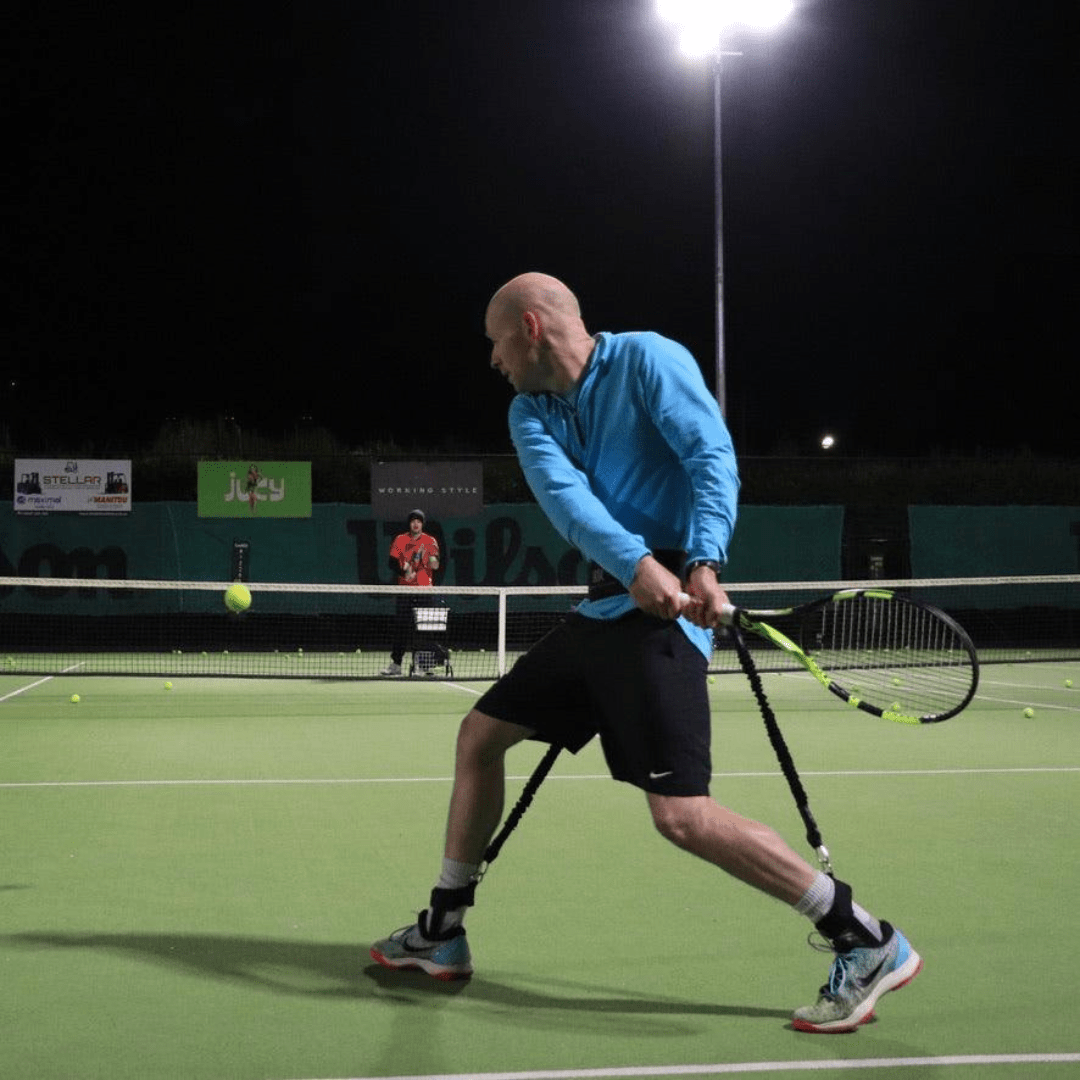 Xpand Gravity Belt & Sprint Bungee motståndsband för tennis & padel